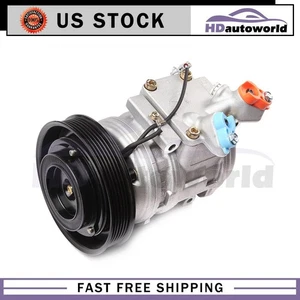 Fits Toyota Corolla 1.8L 1999 - 2000 2001 2002 A/C Compressor And Clutch - Picture 1 of 9