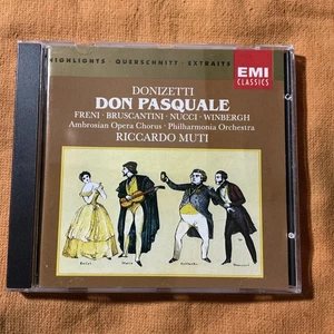 Donizetti: Don Pasquale by Riccardo Muti (CD, 1992) - Bild 1 von 2