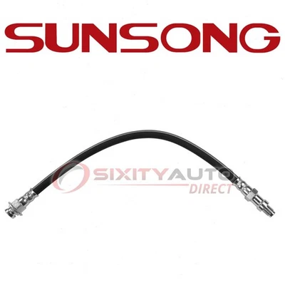 Sunsong Rear Center Brake Hydraulic Hose for 1960-1964 Chevrolet Corvair - ld - Image 1 of 4