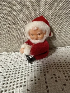 Adorno de Navidad de felpa/clip en abrazador pellizco de Papá Noel de colección  - Imagen 1 de 23