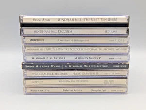 Windham Hill 9 CD Lot verschiedene New Age Sammlung Sampler Instrumental Klavier - Bild 1 von 19