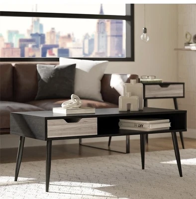 Black oak, Coffee table - Image 1 of 3