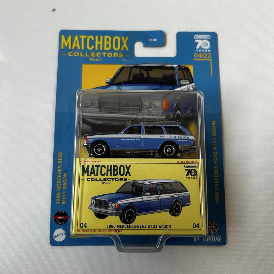 2022 Matchbox Collectors - 1980 Mercedes-Benz W123 Wagon #4/22 - Image 1 of 1
