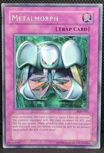Yu-Gi-Oh! Forbidden Memories Metalmorph FMR-003 Secret Rare Promo Vintage Holo ! - Picture 1 of 20