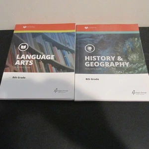 LIFEPAC. Alpha Omega. TEACHERS GUIDE.  8th Grade.  HISTORY & GEOGRAPHY & LANGUAG - Picture 1 of 3