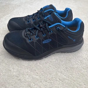Keen Utility Sneaker Composite Toe schwarz blau Arbeitsschuhe - Größe 9M KonnectFit - Bild 1 von 11