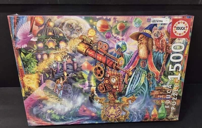 NOVO Quebra-cabeça Educa 1500 Peças 14+ Idades Bruxa Mágica Novo - Imagem 1 de 4