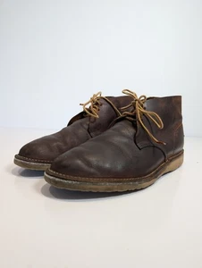 Red Wing Weekender Leather Chukka Boots 3322 Size UK 9 Brown Made in USA Vintage - Picture 1 of 12