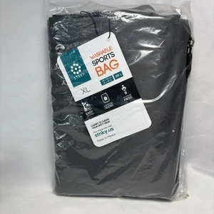 STNKY Washable Sports Bag XL 26 L for Travel Gym Laundry 18” x 25” Gray NIP - Picture 1 of 4