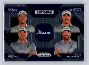 2024 Prizm LIV Golf #66 Gooch Kokrak Koepka McDowell Team Card-Smash GC - Picture 1 of 2