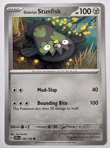Galarian Stunfisk 106/159 Sv09: Journey Together Regular NM - Picture 1 of 2