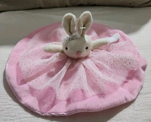 Manta de seguridad MUD PIE rosa conejito bailarina Lovey - Imagen 1 de 7