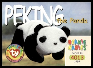 1999 Beanie Babies Series 2 Peking the Panda #207 - Picture 1 of 2