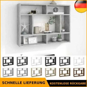Wandregal Bücherregal Hängeregal Schweberegal Regal mehrere Auswahl vidaXL - Bild 1 von 60