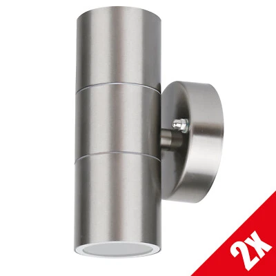 Grafner Wandlampe Außenleuchte Wandleuchte Edelstahl Wandstrahler Up Down - Bild 1 von 4