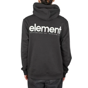 Sudadera con capucha Element Simple Logo - negra apagada - Imagen 1 de 6