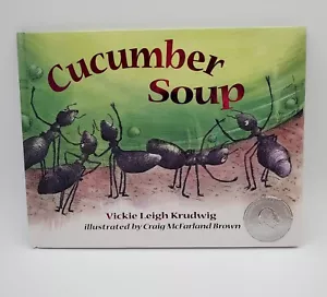 Signed Book CUCUMBER SOUP 1st HBDJ Autographed To Nancy w Personal Note EUC - Foto 1 di 13