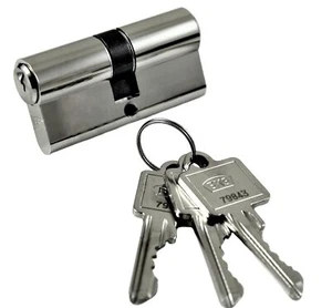 BKS profile cylinder PZ 88, overall length: 55/75 with hazard function - Picture 1 of 3
