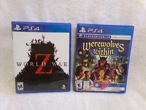 "World War Z" & "Werewolves Within" PS4 Original Hüllen, schneller Versand - Bild 1 von 7