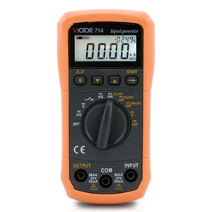 DC Voltage Current Signal Generator Source Simulator Meter 24V Loop Step Output - Picture 1 of 3