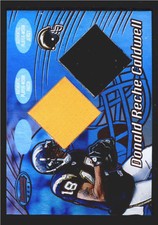 2002 Bowman's Best Red #112 Reche Caldwell NM-MT MEM dual Jersey 168/199