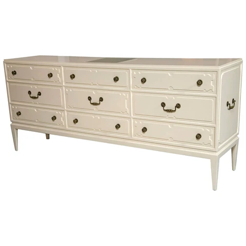 Tommi Parzinger Originals Triple Dresser Cabinet with Lighted Top 101-5970 Cover