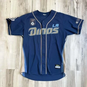 RARE LA Dinos Baseball Jersey Wilson Team NC Dinos KBO Korea Special Edition VTG - Picture 1 of 12