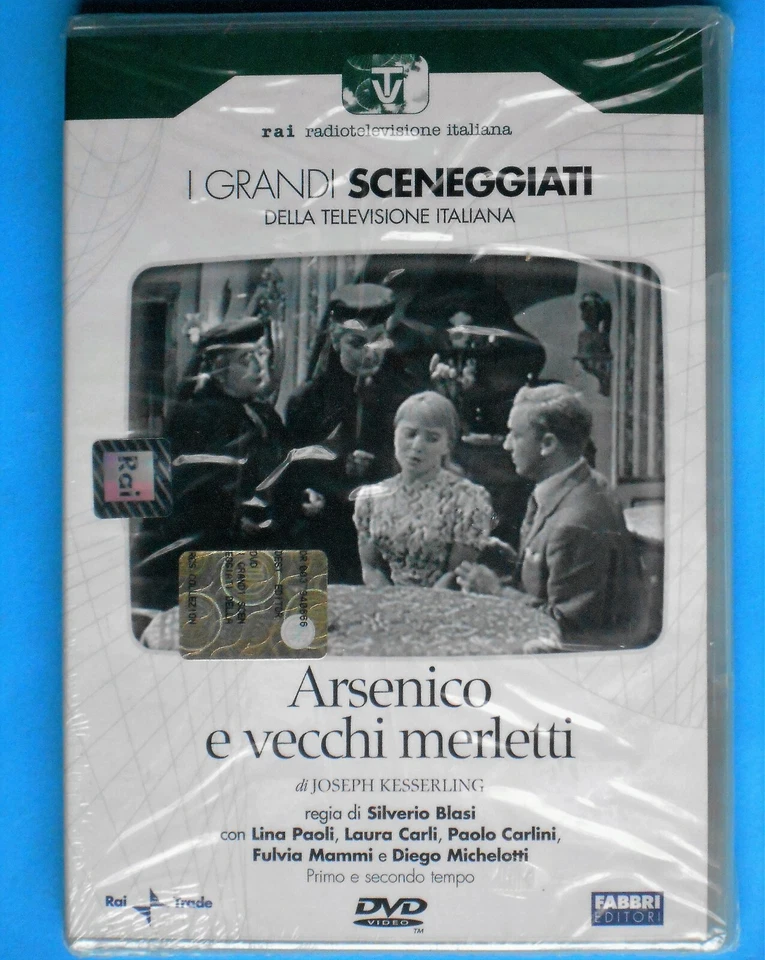 2 DVD Scripted Arsenic And Old Lace by Joseph Kesserling Laura Carli TV US - Image 1 of 1