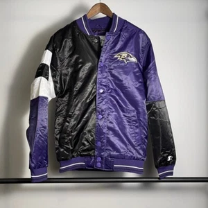 Starter Baltimore Ravens Satin Jacket size Small - Picture 1 of 3