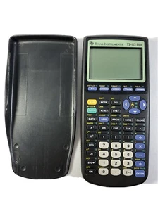 Texas Instruments TI-83 Plus calcolatrice grafica con copertina solo parti - Foto 1 di 6