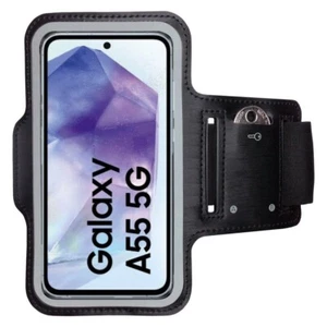 Bracelet pour Samsung Galaxy A55 5G bracelet de sport sac de bras sac de sport housse de course - Photo 1/7
