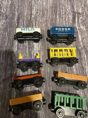Thomas & Friends Wooden Trains Cars Lot  see pics Cover
