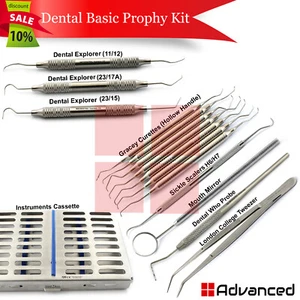 Dental Basic Prophy kleines Kit Zahnarzt Tierarzt Hygieniker Reinigungsinstrumente - Bild 1 von 8