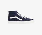 Vans Old Skool Men’s Size 9 US Blue Sk8 High Top Navy Suede Sneaker Eco Dry