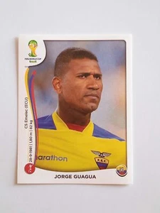 N. 360 Jorge Guagua Ecuador - WC Brasile 2014 Panini - Picture 1 of 1