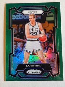 Larry Bird - 2023-24 Prizm Prizms Green Insert Card - Picture 1 of 2