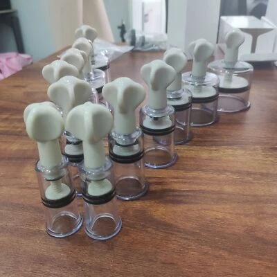 2pcs Vakuum Nippel Sauger Brustwarzensauger Sucker Brustpumpe Stillhilfe Pumpen - Bild 1 von 4