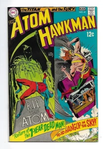 THE ATOM AND HAWKMAN #41 VF+ 8.5 *JOE KUBERT COVER - Picture 1 of 2