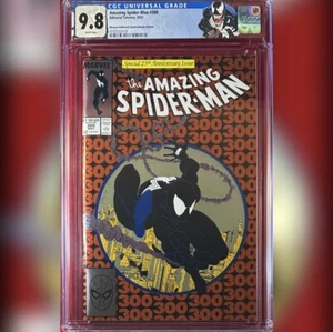 AMAZING SPIDER-MAN #300 LÁMINA MEXICANA EXCLUSIVA CGC 9.8 COMO NUEVA 1ER VENENO - Imagen 1 de 1