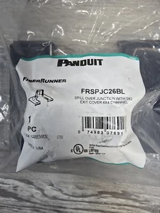 PANDUIT FRSPJC26BL FiberRunner Giunzione Sversamento 2X2 Coperchio Uscita 6X4 Canali  - Foto 1 di 5