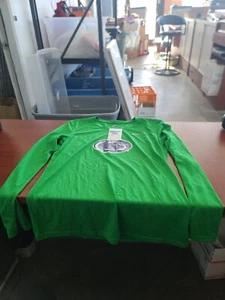 Penn State Nike Women Medium Green Long Sleeve Training Shirt - Picture 1 of 10