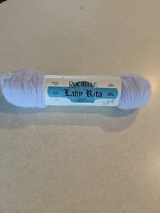 Vintage Rochelle Yarn Lady Rita Nylon Crimp Light Purple 1 oz Baby - Picture 1 of 6