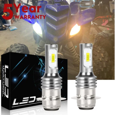 Para Honda Fourtrax TRX300FW 1988-2000 - Faro LED 6000K Bombillas Blancas++ Foto 1 de 4