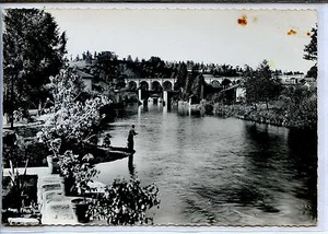 CP 87 HAUTE-VIENNE - Saint-Léonard-de-Noblat - Viaduc vieux Pont sur la Vienne - Picture 1 of 1