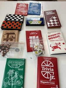 Vintage lot of travel magnetic 11 games - Picture 1 of 10