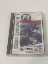 F1 Challenge Sega Saturn (1995) With Original Case And Manual - Tested Working