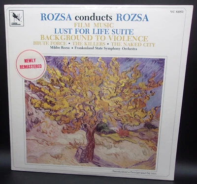 MIKLOS ROZSA CONDUCTS ROZSA Film Music The Killers; Naked City etc. SEALED LP - Image 1 of 2