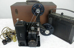 Kodak Kodascope Model D Film 16mm Projector 1933 Original Box and Plugs FREEPOST