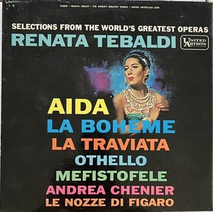 Renata Tebaldi – Selections From The World's Greatest Operas - Vinyl LP UAS 6238 - Picture 1 of 3