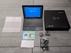 iOTA ONE 2110 Laptop Tablet Touchscreen 2-in-1 Windows 10 HDMI BT Webcam - Picture 1 of 22